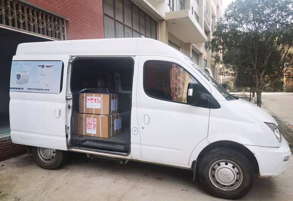 捐贈物資 準備送往疫區(qū)